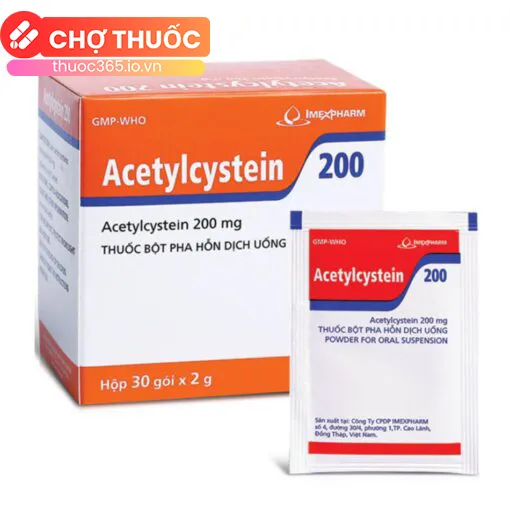 Acetylcystein 200 TB Imexpharm
