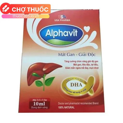 Alphavit Mát Gan – Giải Độc