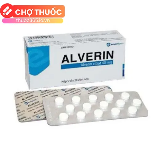 Alverin 40mg Euvipharm