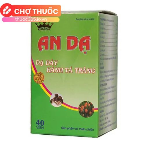 An Dạ Kingphar (Hộp 40 viên)
