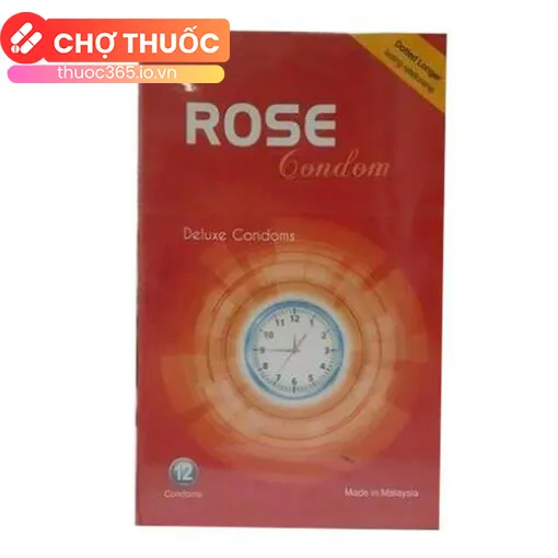 Bao cao su Rose Condom (Hộp 12 chiếc)