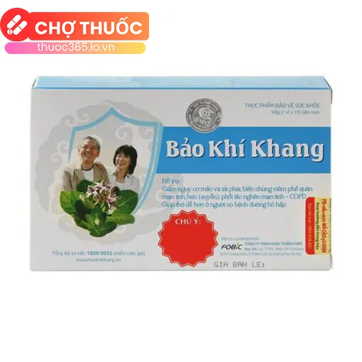 Bảo Khí Khang (Hộp 20 viên)