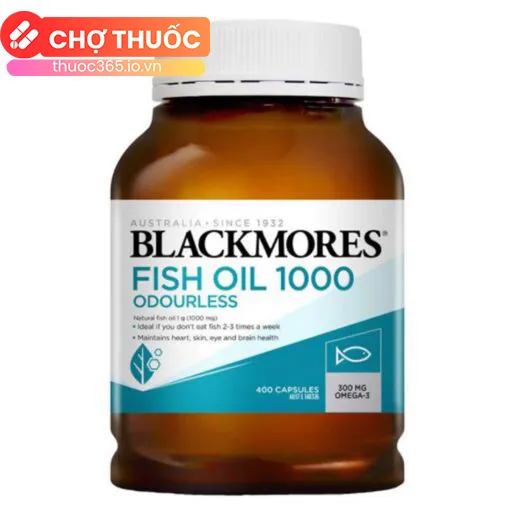 Blackmores Fish Oil 1000 Oudourless