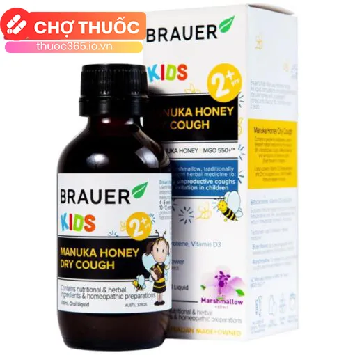 Brauer Kids Manuka Honey Dry Cough