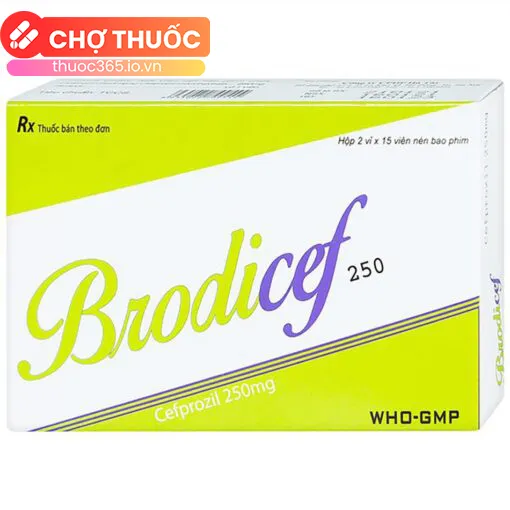 Brodicef 250mg