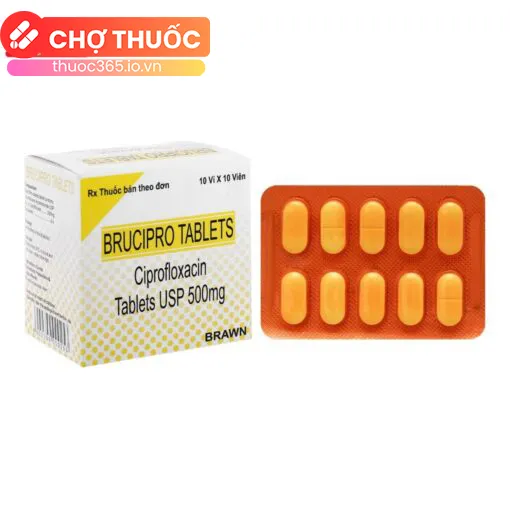 Brucipro Tablets 500mg