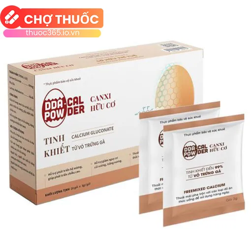 Canxi Hữu Cơ DDA – Cal Powder