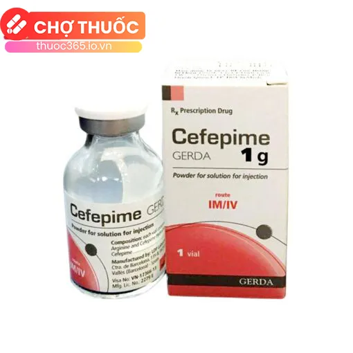Cefepime GERDA 1g