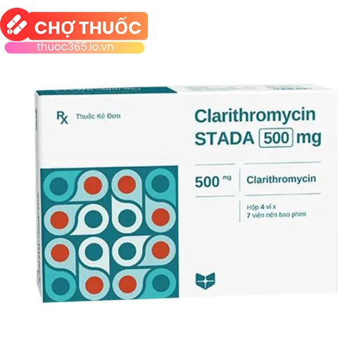 Clarithromycin Stada 500mg