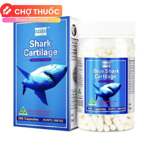 Costar Shark Cartilage 750mg 365 viên
