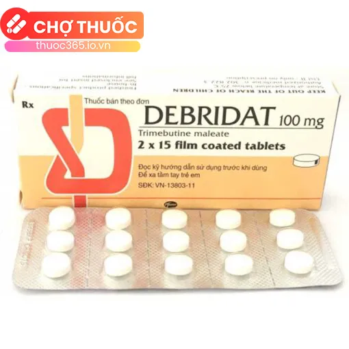 Debridat 100 mg (Farmea – Pháp)