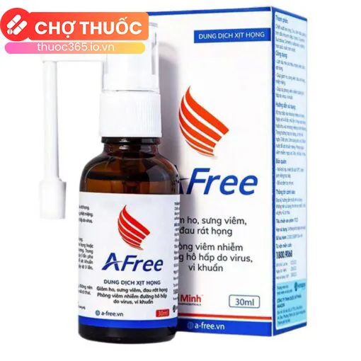 Dung Dịch Xịt Họng Afree