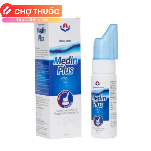 Dung dịch xịt mũi Medin Plus 70ml