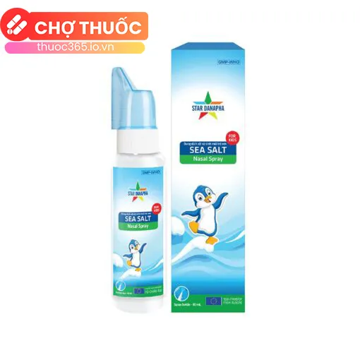 Dung dịch xịt vệ sinh mũi trẻ em Sea Salt Nasal Spray