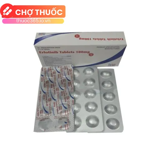 Erlotinib tablets 100mg Zydus