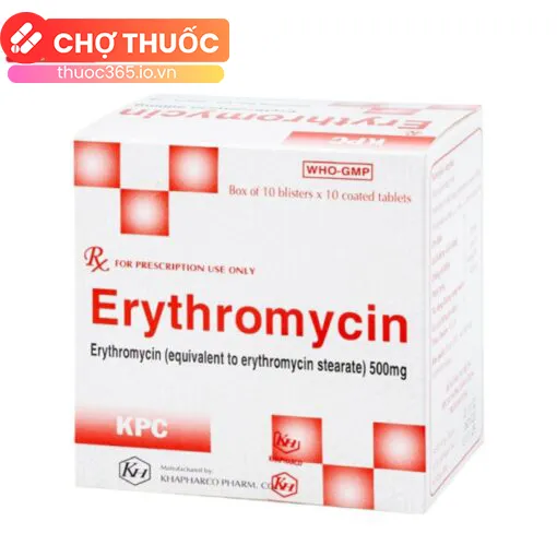 Erythromycin 500mg KPC