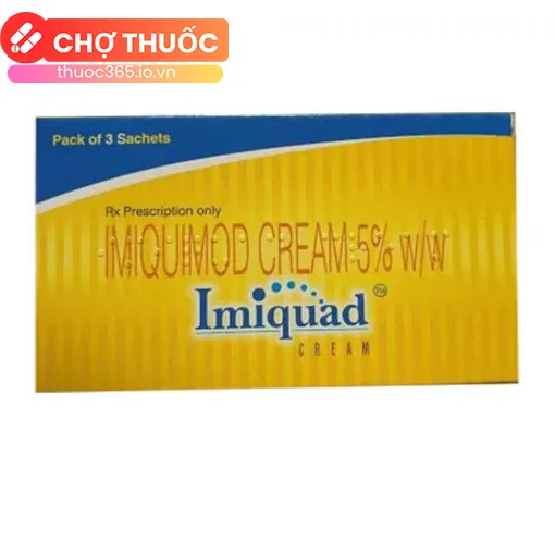 Imiquad Imiquimod Cream 5% W/w