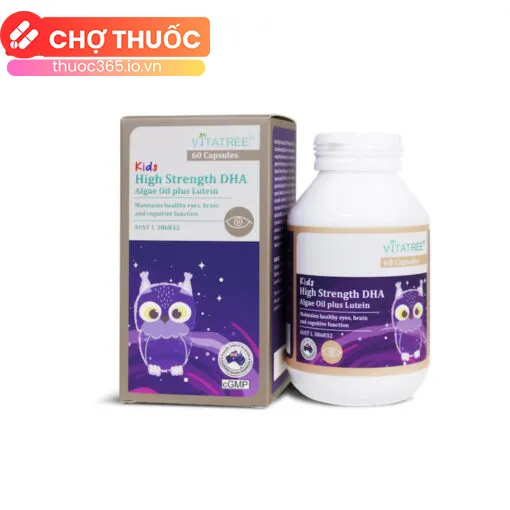 Kids High Strength DHA Algae Oil plus Lutein