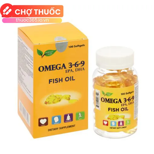 Omega 3-6-9 EPA DHA Fish oil Nature Gif