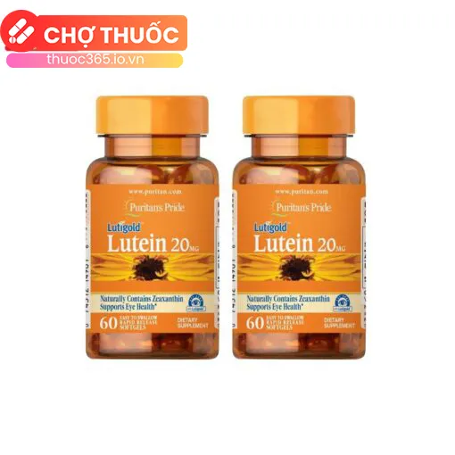 Puritan’s Pride Lutein 20mg