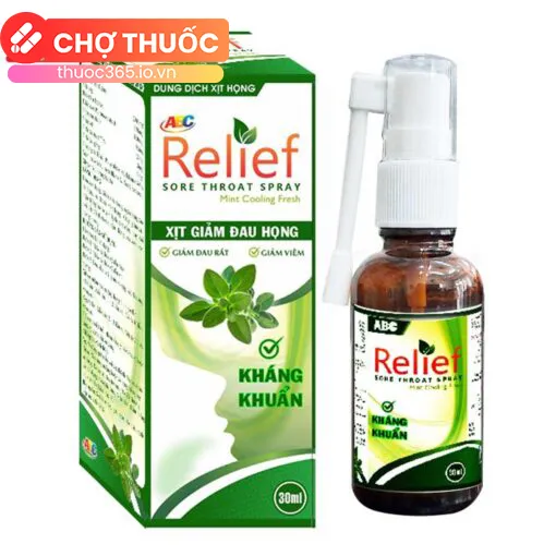 Xịt họng ABC Relief